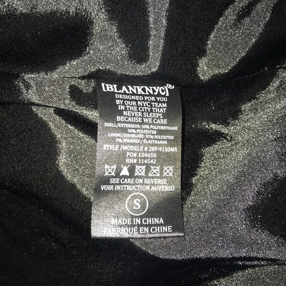 BLANKNYC Faux Leather Jacket - Picture 8 of 8